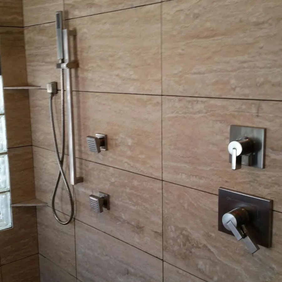 Shower fixture installation for Frozen Pipe Repair in Denville